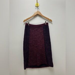 Tory Burch -wool blend skirt - m